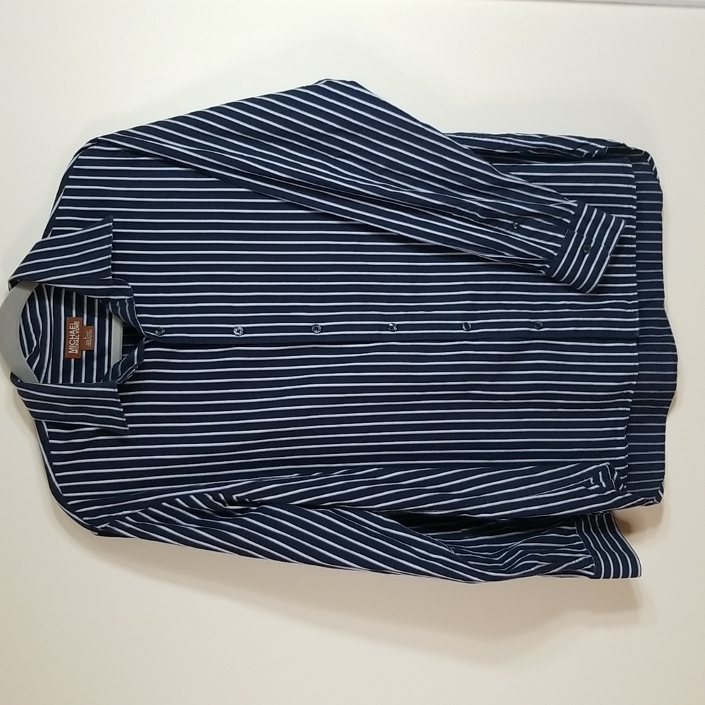 Michael Kors  size L 100% cotton button up shirt